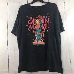 Captain Marvel space T-shirt
